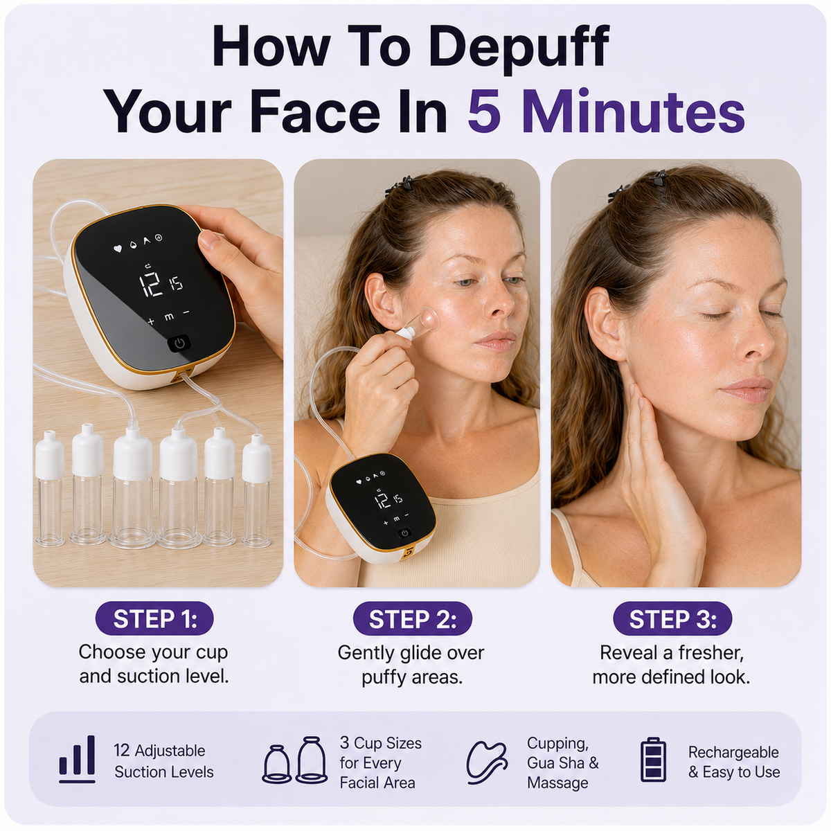 Melty™ Facial Cupping Set